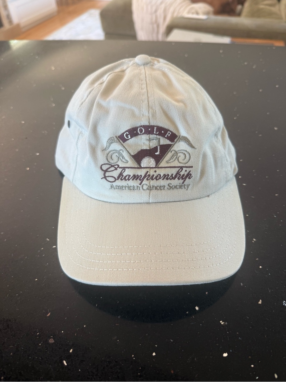 American Cancer Society Golf Championship Light Beige Men's Cap